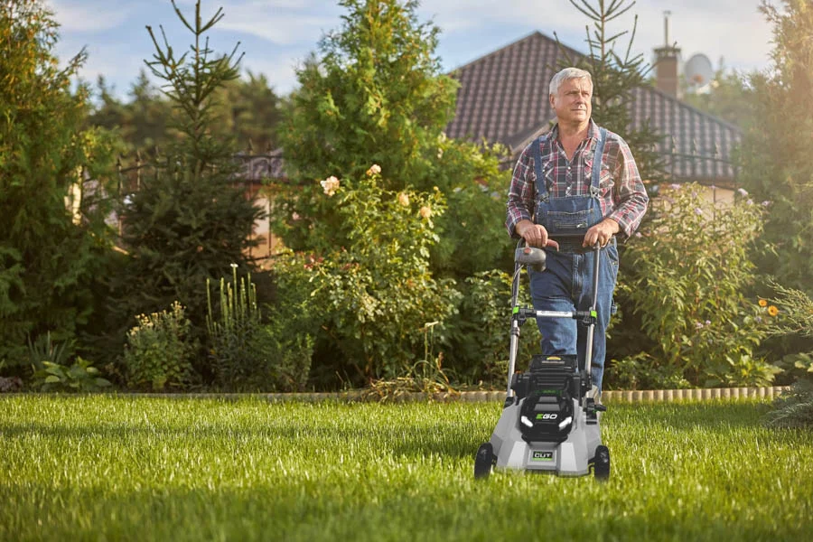 eco self propelled lawn mower